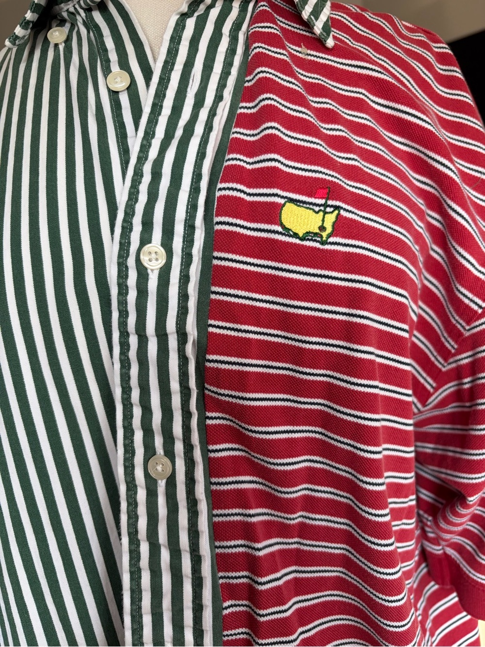 Reworked 1-of-1 Masters Golf x Tommy Hilfiger Upcycled Shirt XL - Picture 5 of 8